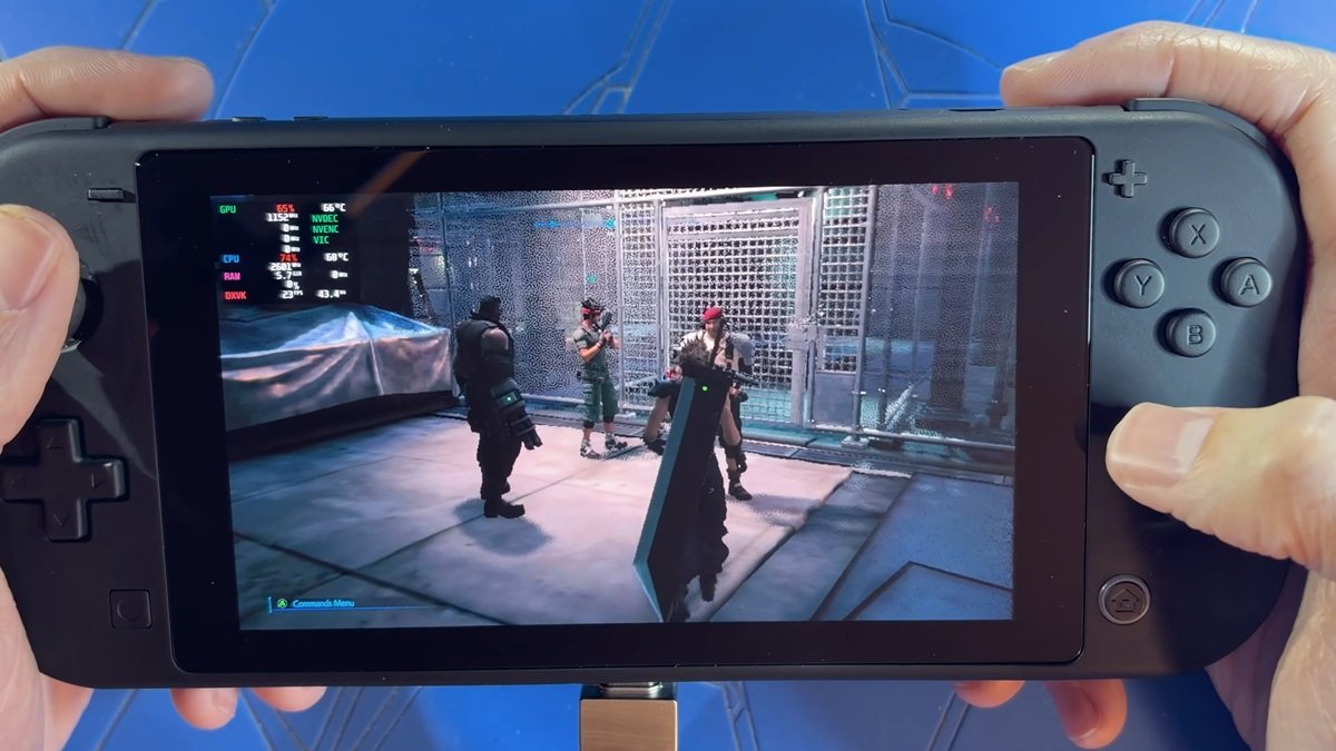 Modders fazem Final Fantasy VII Remake rodar no Nintendo Switch Lite com 8 GB de RAM