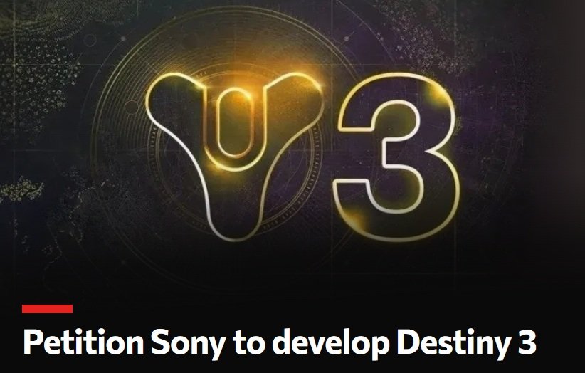Fãs de Destiny 2 começam petição por novo jogo e organizam log in massivo para junho